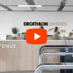 La plateforme logistique de Decathlon se mobilisent pour Octobre Rose